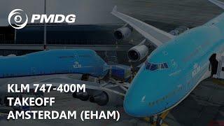 P3Dv5.1 PMDG KLM 747-400M - Heavy Departure out of Amsterdam EHAM-TNCM  TwitchVOD