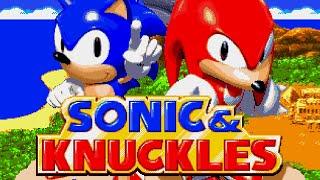 Полное прохождение Соник и Наклз на Сеге  Sonic & Knuckles Sega Full Walkthrough