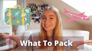 What To Pack As An Exchange Student & What To Leave At Home  Exchange Student Tips USA