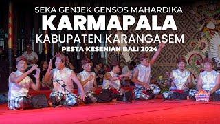 Lagu Karmapala Sekaa Genjek Gensos Mahardika Kab Karangasem  Pesta Kesenian Bali 2024