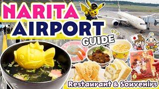 Japan Narita Airport Food  Restaurant & Souvenirs  Japan Travel Vlog