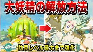 【ゼルダの伝説 ティアキン】大妖精の泉の場所と解放条件 解説 装備を最大強化する方法【ゼルダの伝説 ティアーズ オブ ザ キングダム】ミロヤン【totk】