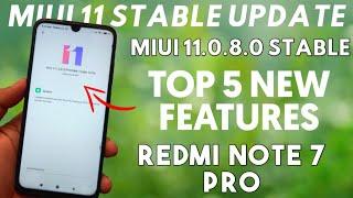 Redmi Note 7 Pro Miui 11.0.8.0 Stable Update  Android 10?  MIUI 11 New Update