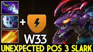 W33 Slark Unexpected Pos 3 Slark with Diffusal Blade Dota 2