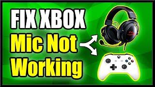 How to Fix Mic On Xbox One to Talk to People Headphone Jack Mic Broken?