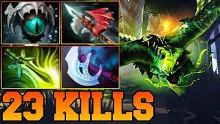 23 Kills Viper Mid Dota 2  Viper Dota 2 Mid Carry Build 7.37 Pro Gameplay Guide Item Build