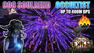 This build KILLS your PC... CoC Soulrend Occultist  Path of Exile Affliction 3.23