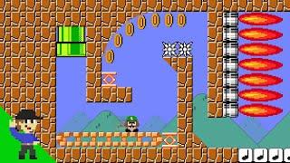 Level UP Luigi-Goomba vs Super Mario Maker