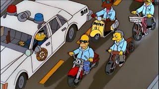 Homers Motorcycle Gang - The Simpsons