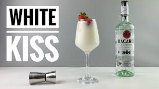 como hacer el coctel BESO BLANCO White Kiss coctel con Ron