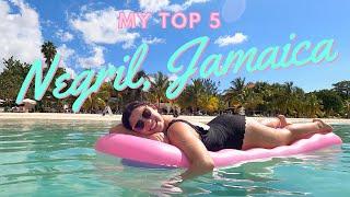 My TOP 5 Things To Do in Negril Jamaica