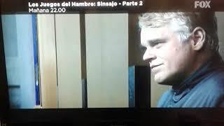 Promo Los Juegos del Hambre Sinsajo Parte 2 en Fox