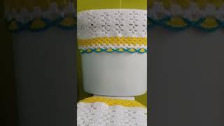 Juego de Baño Tejido A Crochet