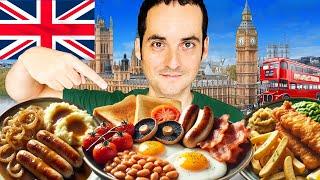 AMERICAN Tries the MOST Iconic British Foods London Food Guide