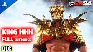 WWE 2K24 King Triple H Official Entrance  Finisher Signature & More DLC