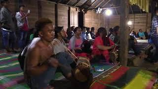 Tari Kanjar Dayak Meratus Ritual Dance at Bawanang Harvest Ritual in Dsn. Tibarau Loksado Kalsel