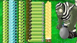 All Pea PvZ vs Dr. Zomboss Epic Hack Plants vs Zombies