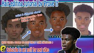 HAIR HACKING PES 2017 SIMPLY BY PROVE IT FACEMAKER