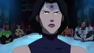 JUSTICE LEAGUE DARK Hall of Justice Clip