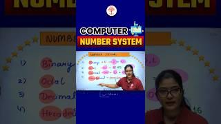 Computer Number System By Riya Maam  Binary Number  Computer Shorts By Riya Maam