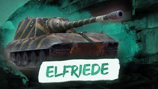 Elfriede mit dem Bügeleisen Jgpz. E 100 10k DMG World of Tanks