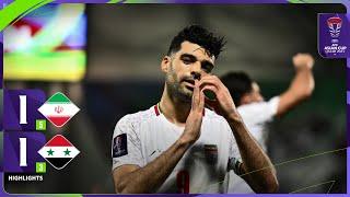 #AsianCup2023  Round of 16  Islamic Republic Of Iran 1 5 - 3 1 Syria