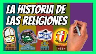  La HISTORIA de las RELIGIONES  El JUDAISMO CRISTIANISMO ISLAM y BUDISMO