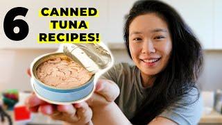 6 EASY CANNED TUNA RECIPE DISHES – Tasty Canned Tuna Cooking Hack How To Cook 6 Meals