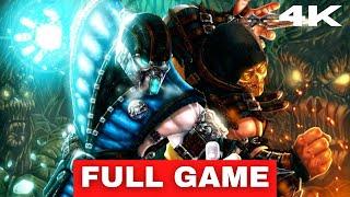 MORTAL KOMBAT 9 Story Gameplay Walkthrough FULL GAME 4K 60FPS - No Commentary