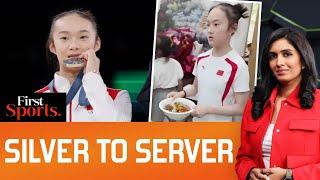 Viral Olympic Medallist Serves Food In Chinas Restaurant  First Sports With Rupha Ramani