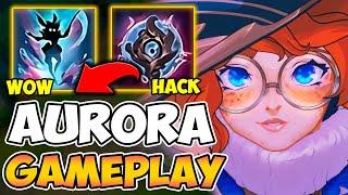 ASÍ es AURORA el NUEVO CAMPEÓN de LEAGUE OF LEGENDS... ¡GAMEPLAY SÚPER ÉPICO WTF