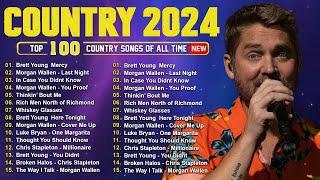 Country Music Playlist 2024  Luke Combs Chris Stapleton Kane Brown Morgan Wallen Jason Aldean