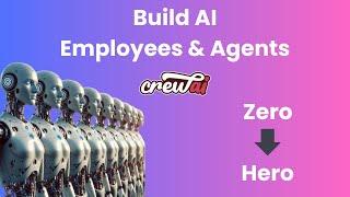 Crew AI Masterclass for Beginners - Build Your Own AI Agents Low-code Full Guide