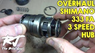How To Overhaul Shimano 333 FA 3-Speed Hub