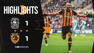 Coventry City 1-1 Hull City  Highlights  Sky Bet Championship