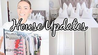 HOUSE UPDATES  IKEA PAX WARDROBE BEFORE & AFTER  VLOG