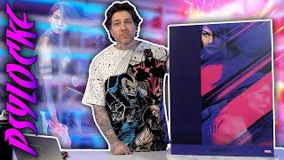 New PSYLOCKE Premium Format by SIDESHOW  Statue Unboxing & Review  X-Men