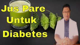 Apakah jus pare aman untuk penderita diabetes ?