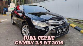 TOYOTA CAMRY 2.5 V AT 2016-MOBIL MEWAH MURAH MERIAH