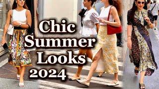 Milan Chic Summer Looks  Fascinating Milanese Outfit & Stylish Italian Fashion  Sidewalk Milan