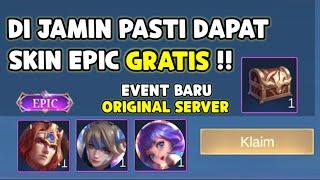 DI JAMIN DAPAT SKIN EPIC GRATIS  EVENT TAHAP 4 SKIN EPIC GRATIS ORIGINAL SERVER