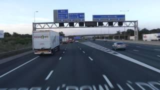 Trucking In The UK - M1 J13 to M40 J1 via M25 Motorway