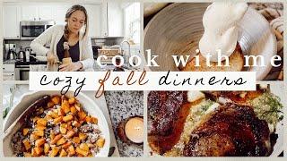 Healthy FALL Dinner Recipes cozy family dinner ideas