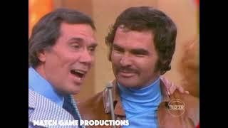 Match Game 74 Episode 230 6-13-1974 Bert Reynolds Cameo Genes Flying Entrance? wSlate