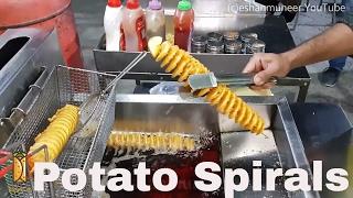 Tornado Potato  Spiral Fried Potato  Lahore Street Food III