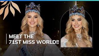 Who Is Krystyna Pyszková 71st Miss World Winner? All You Need To Know About The Diva