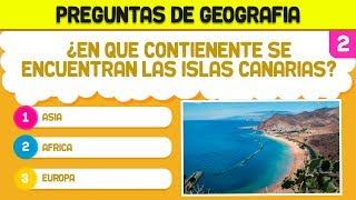 PREGUNTAS DE GEOGRAFÍA DESDE LOS 13 AÑOS - TEST DE GEOGRAFÍA ¿CUÁNTO SABES DE GEOGRAFÍA?