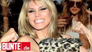 Heidi Klum – Mini-Rock & Ohne BH Dieser Look hat es in sich