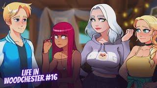 Life in Woodchester Gameplay Meet Girls in Tree House & Lily First Kiss #16 New Version Working Save