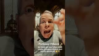 Birthday message i got from Professor Flitwick  My friend @TinglesmithASMR sent me it